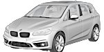 BMW F45 B1115 Fault Code